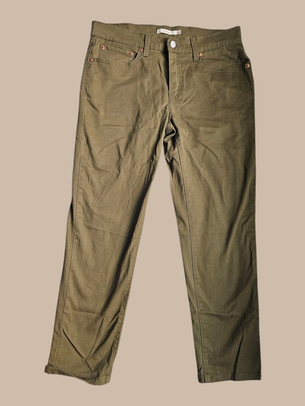 Levi's Olive Green Boyfriend Pants